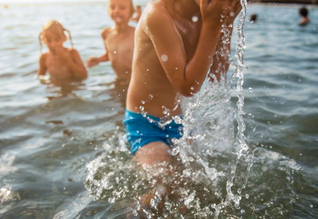 Exercising With Kids On Vacation